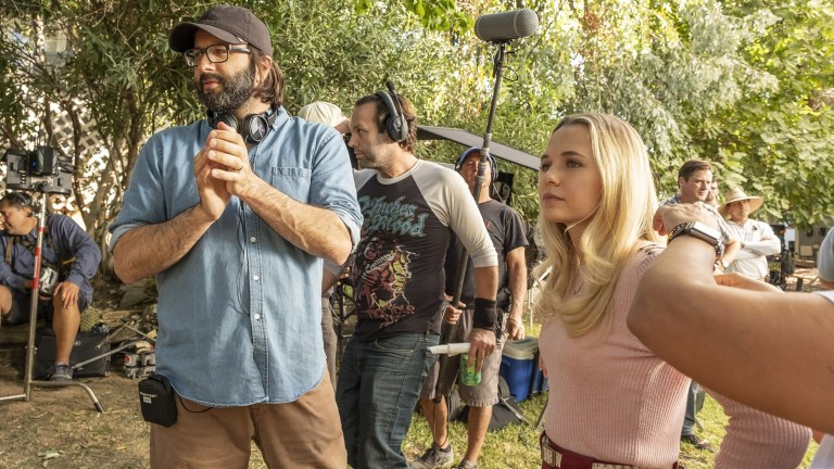 Madison Iseman on the Set of Annabelle Comes Home