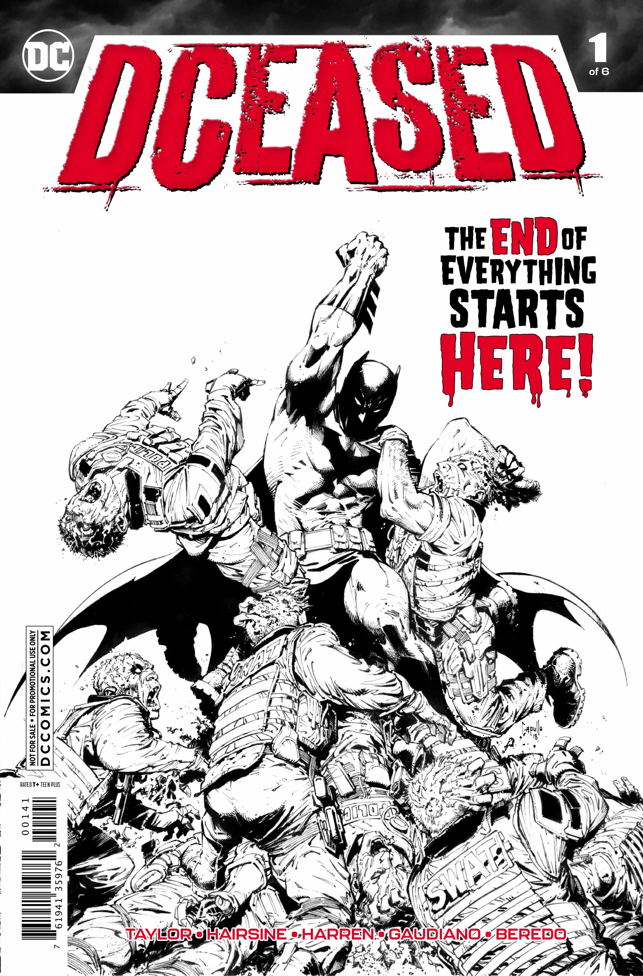 DCEased #1 Cover Preview