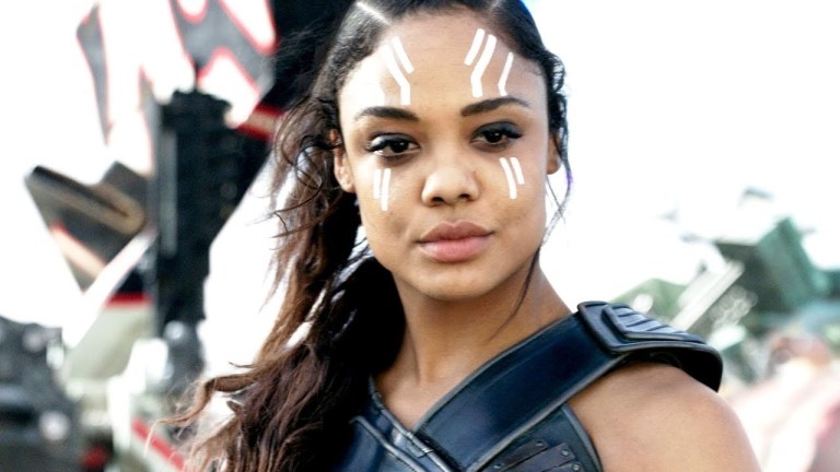 Tessa Thompson as Valkyrie in Marvel's Thor: Ragnarok