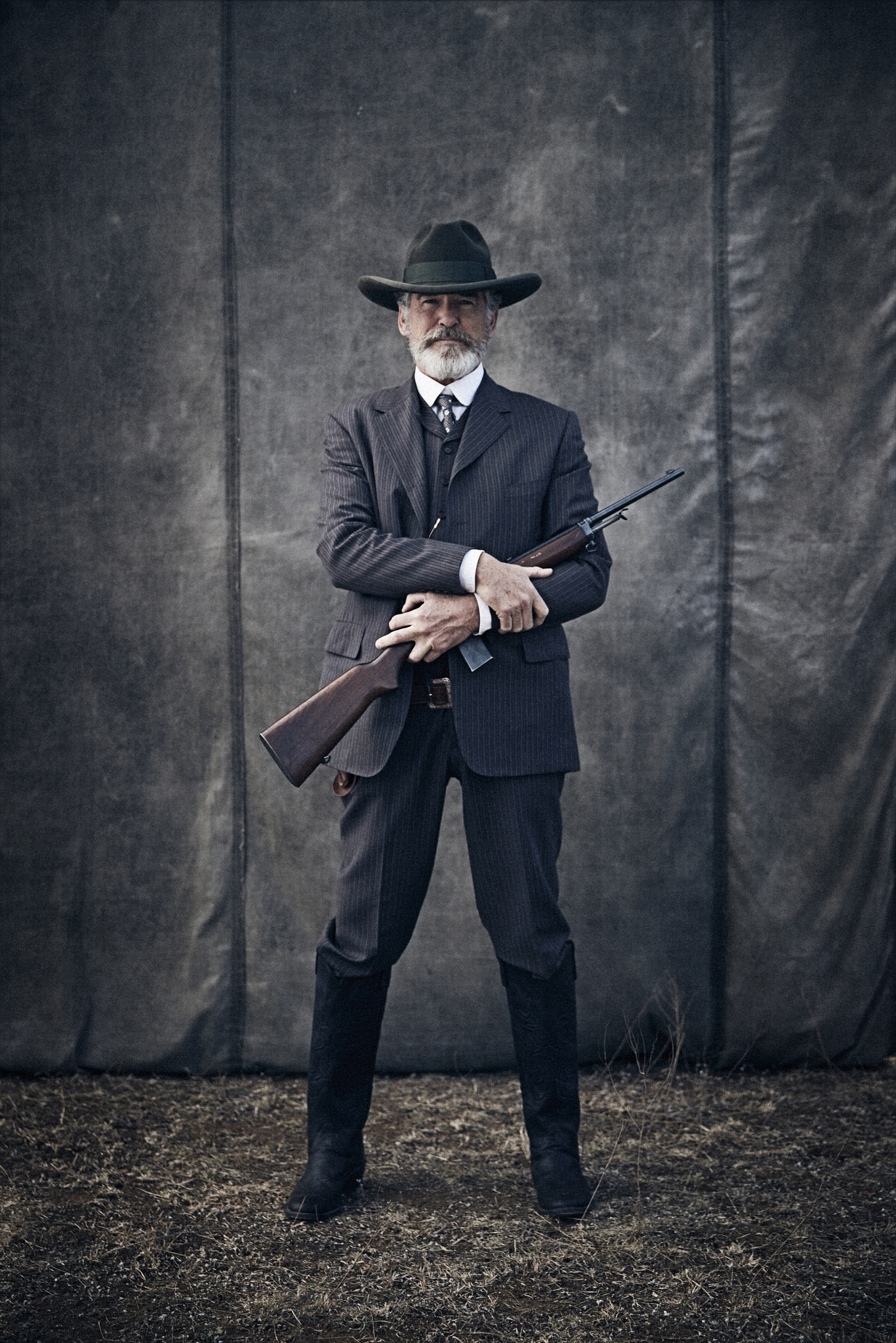 The Son Season 2 Eli McCullough, played by Pierce Brosnan