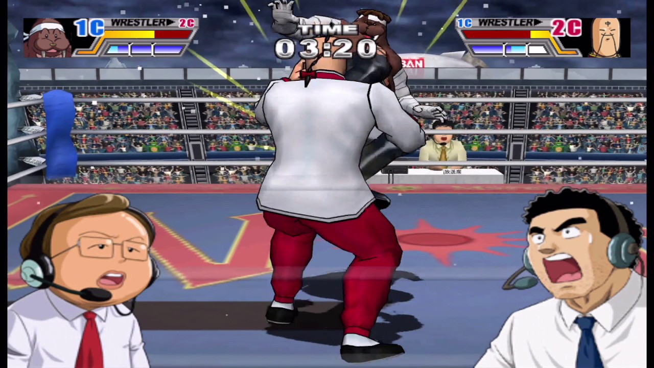 Ultimate Muscle: Legends vs. New Generation GameCube gameplay
