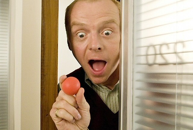 Simon Pegg in How To Lose Friends And Alienate People