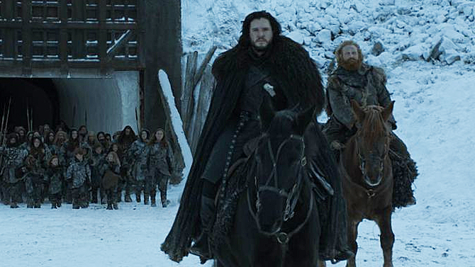 Game of Thrones Finale: Kit Harington and Kristofer Hivju; HBO