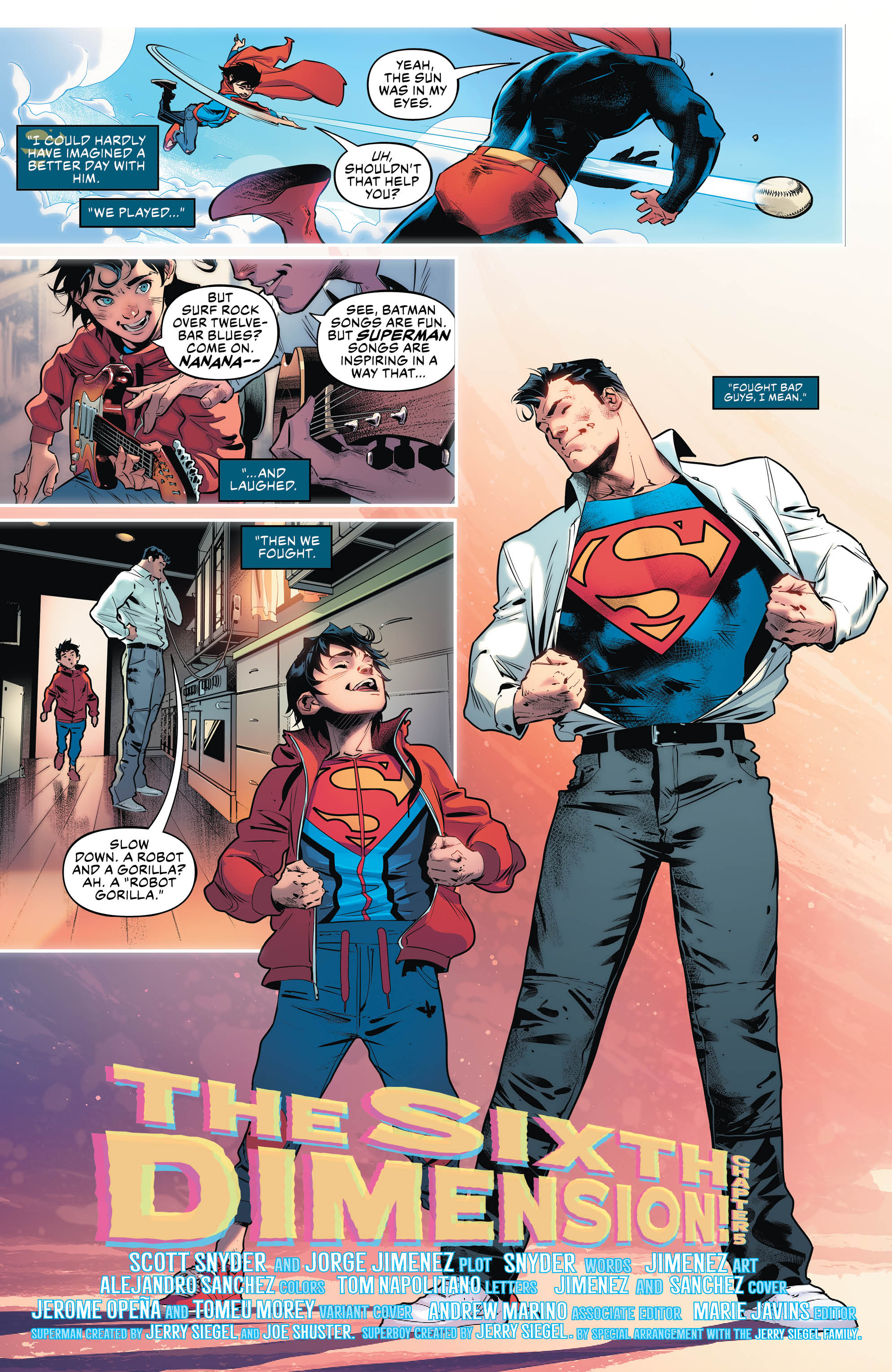 Justice League #24 Preview Page 1