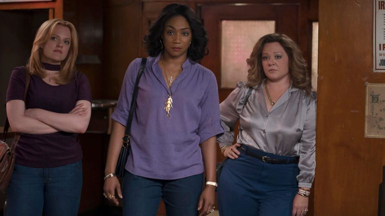 the kitchen Melissa McCarthy, Tiffany Haddish, and Elisabeth Moss movie
