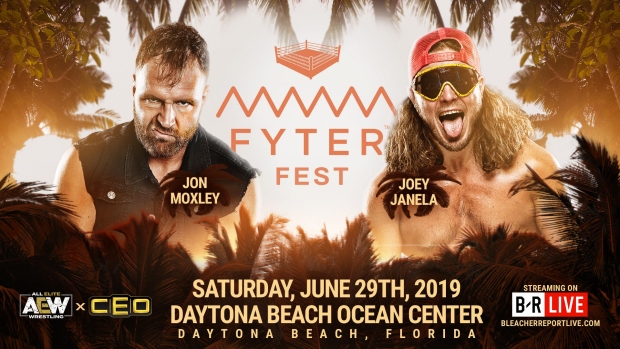 AEW Fyter Fest Jon Moxley Joey Janela