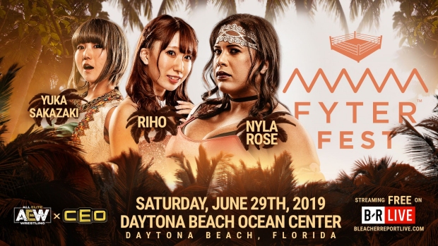 AEW Fyter Fest Sakazaki Riho Rose