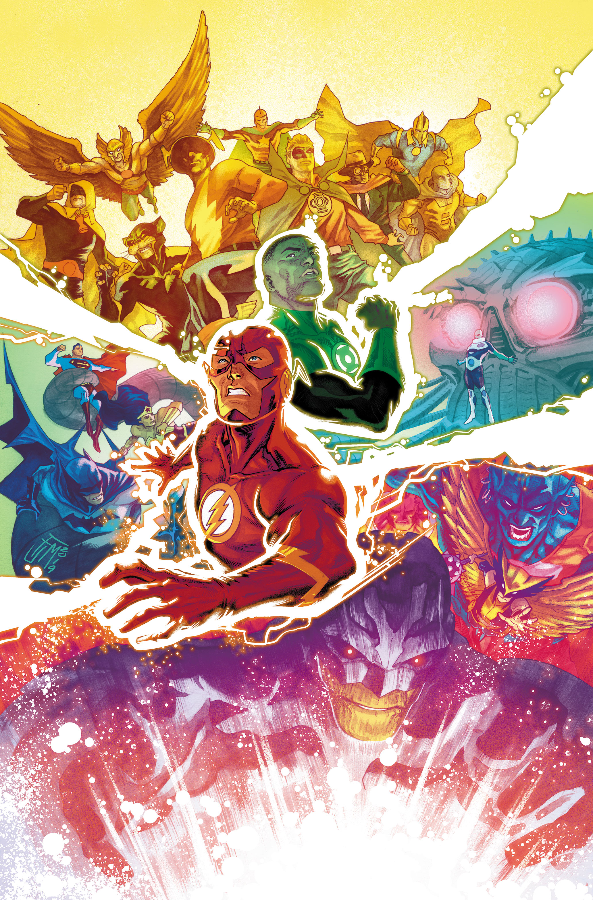 Justice League #31 Cover Features Justice Society of America
