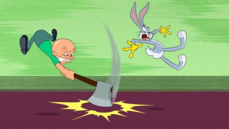 Bugs Bunny and Elmer Fudd in Looney Tunes "Dynamite Dance"