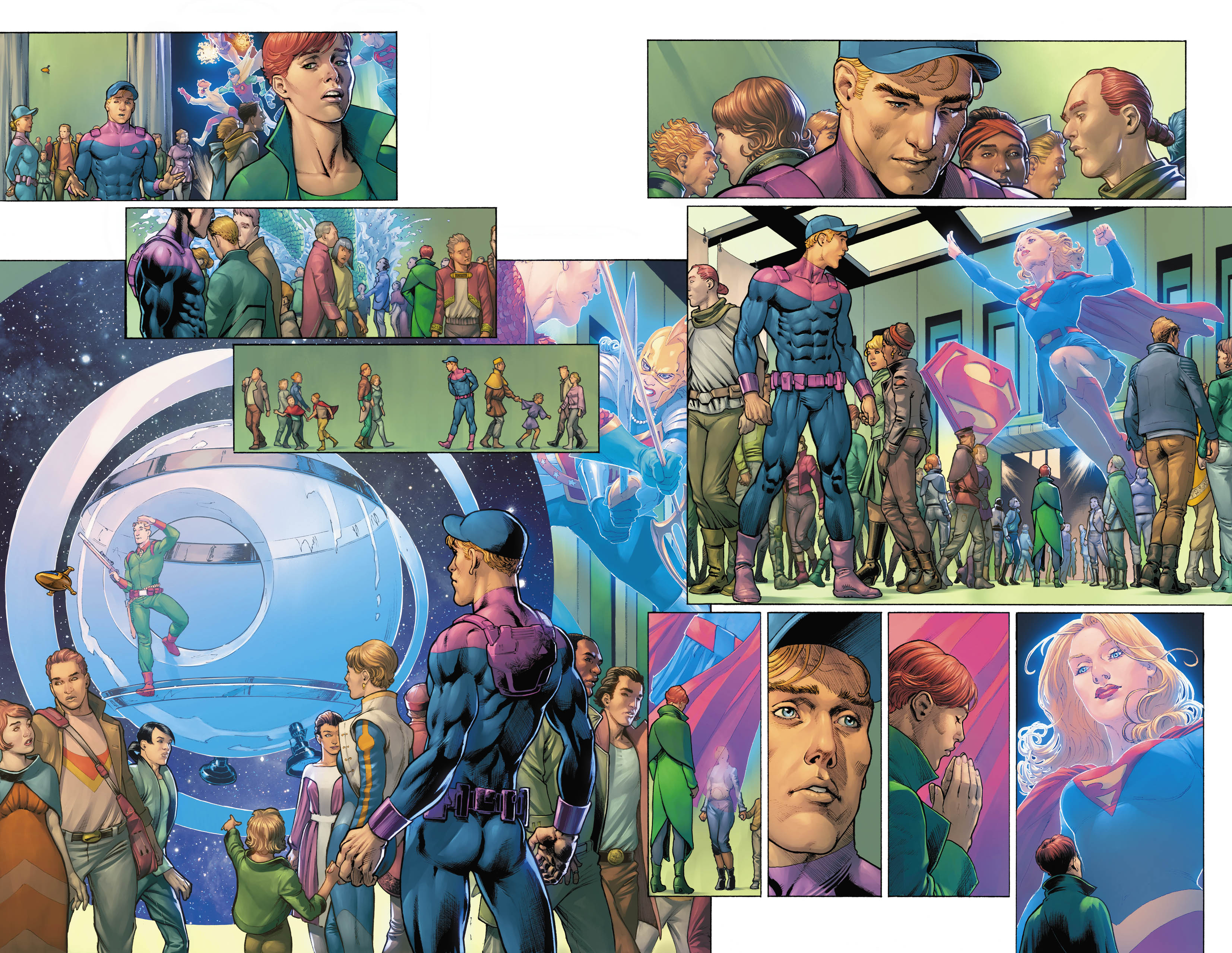 DC Millennium Booster Gold by Nicola Scott