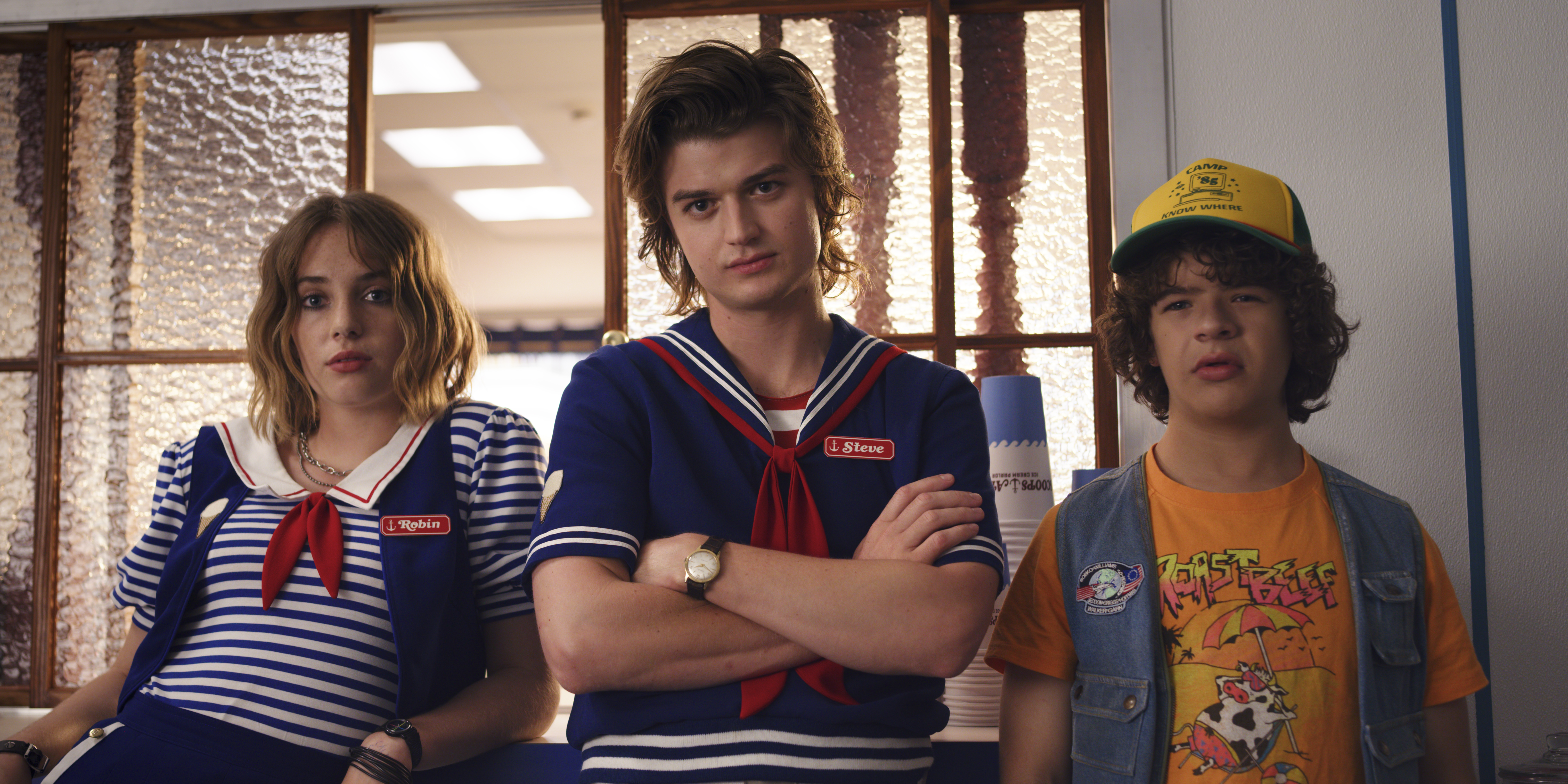 Stranger Things Season 3 - Robin, Steve, and Dustin