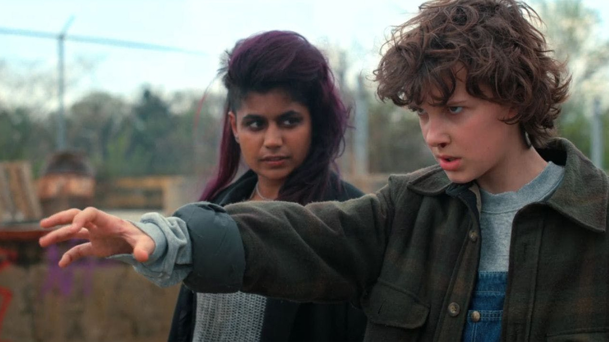 Eleven using her power
