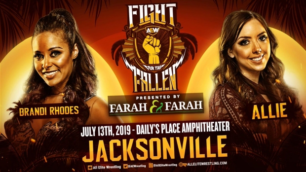 AEW Fight for the Fallen - Brandi Rhodes vs. Allie
