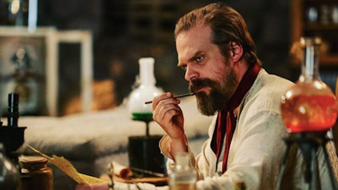 David Harbour in Frankenstein's Monster's Monster, Frankenstein; Netflix