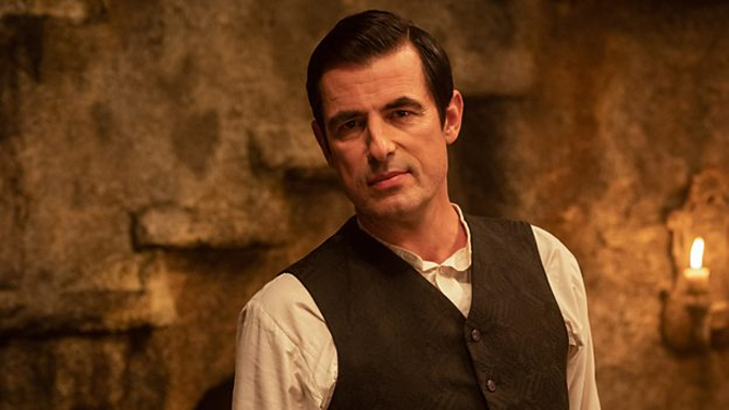 Claes Bang as Dracula; Netflix/BBC One