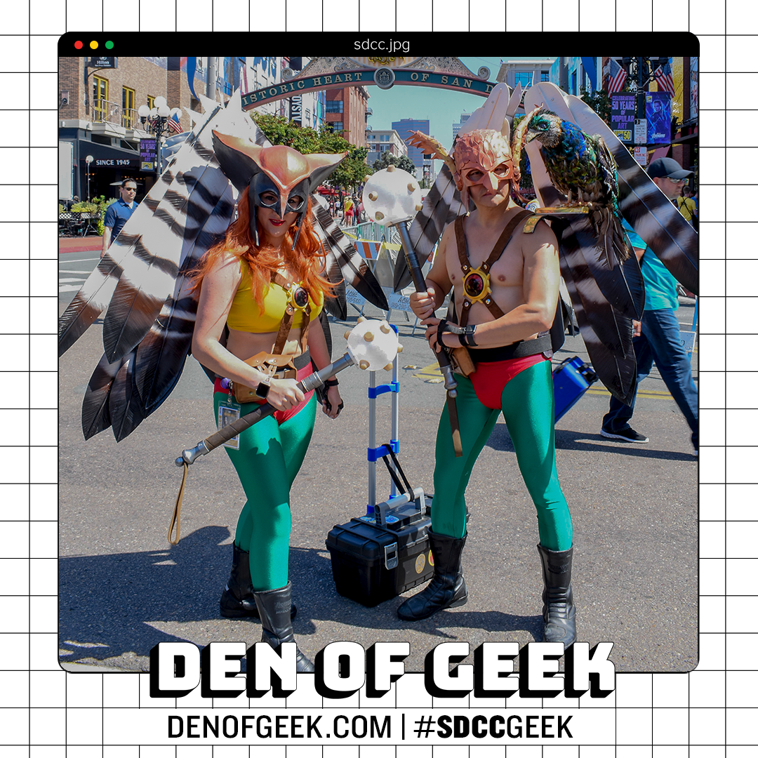 Hawkgirl and Hawkman Cosplays at SDCC 2019