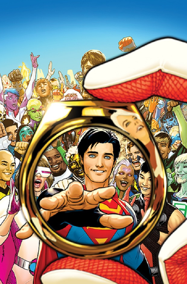 Legion of Super-Heroes: Millenium #2 Cover