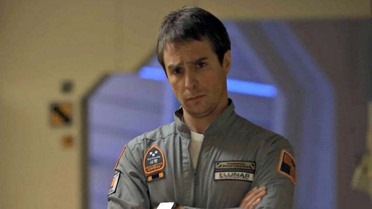 Sam Rockwell as Sam Bell in Moon