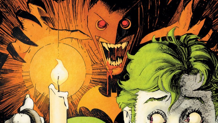 Vampire Batman and Joker in DC's Secrets of Sinister House