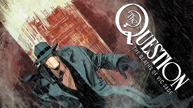 The Question Black Label Comic
