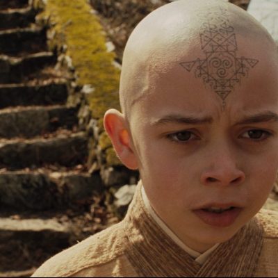 Aang in The Last Airbender Live Action Movie