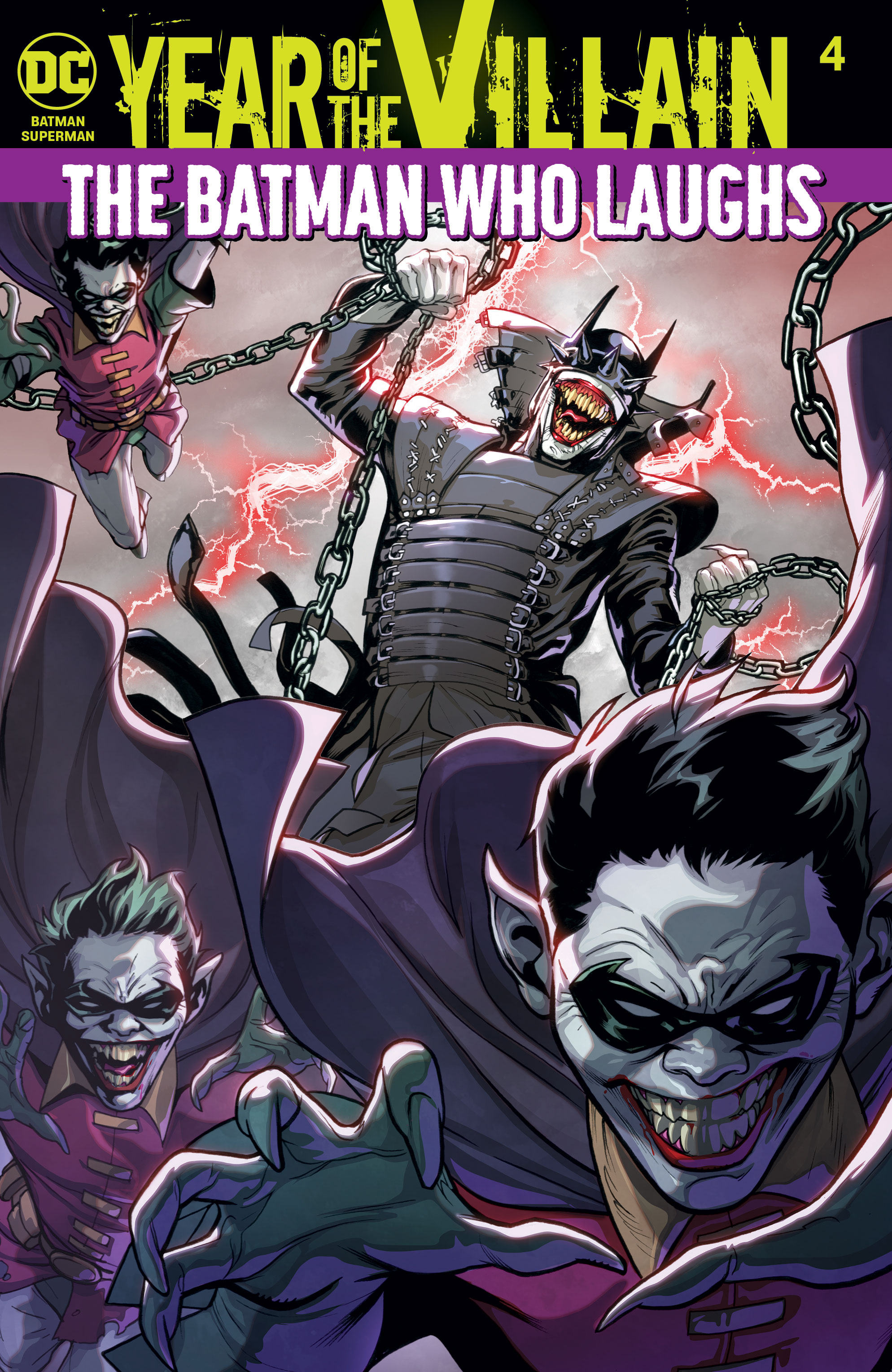 Batman/Superman #4 Cover with The Batman Who Laughs