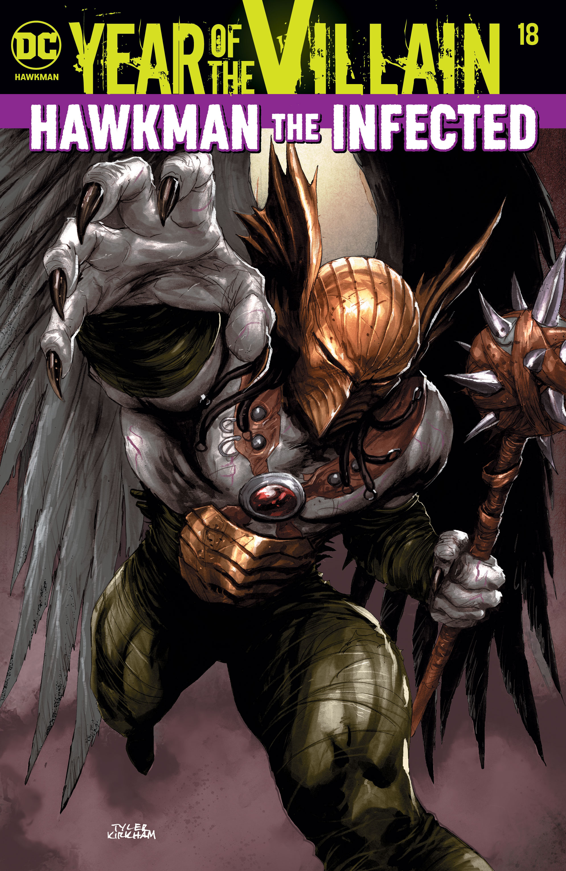 the batman who laughs with sky tyrant wings