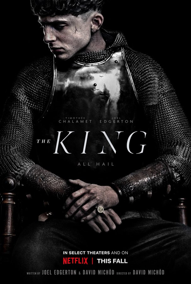 Timothee Chalamet The King Poster