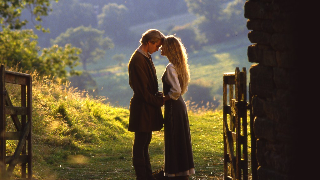 Buttercup and Westley in The Princess Bride