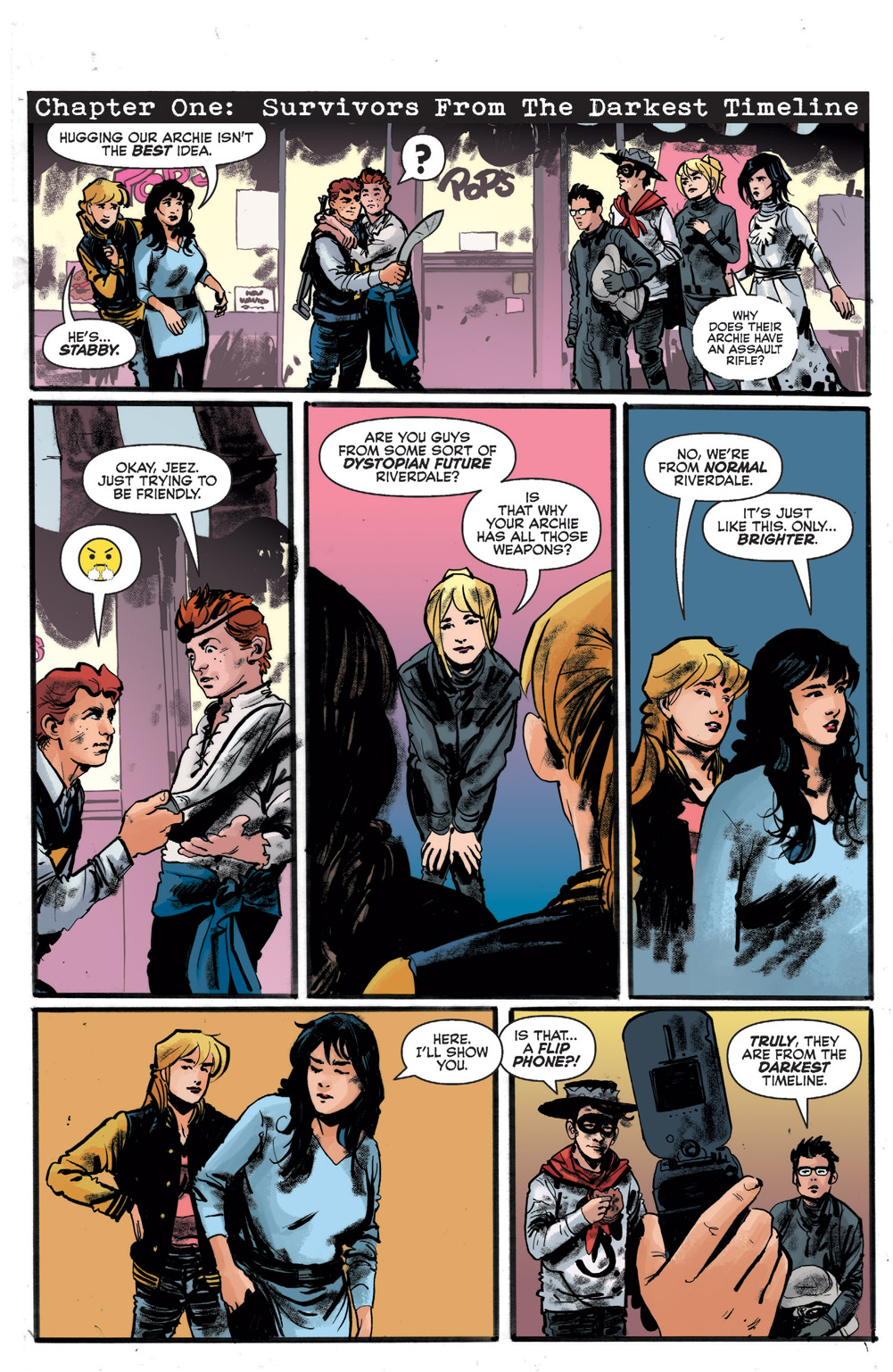 Archie vs. Predator II Preview Page 2