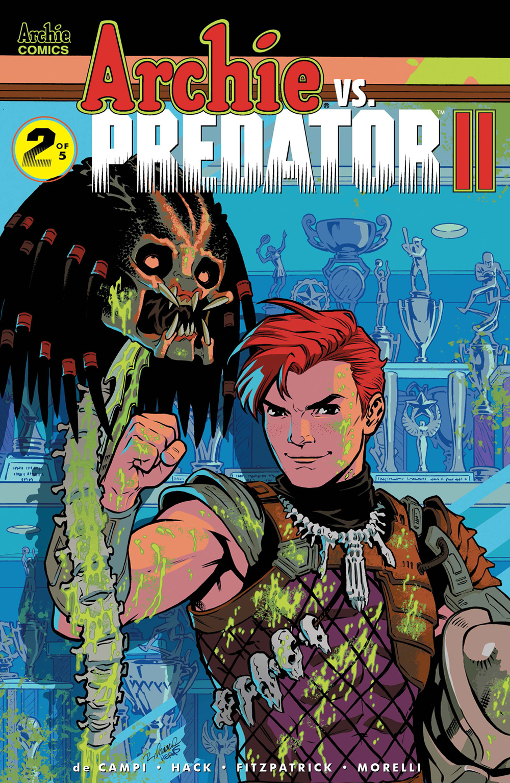 Archie vs. Predator II Isaacs Cover