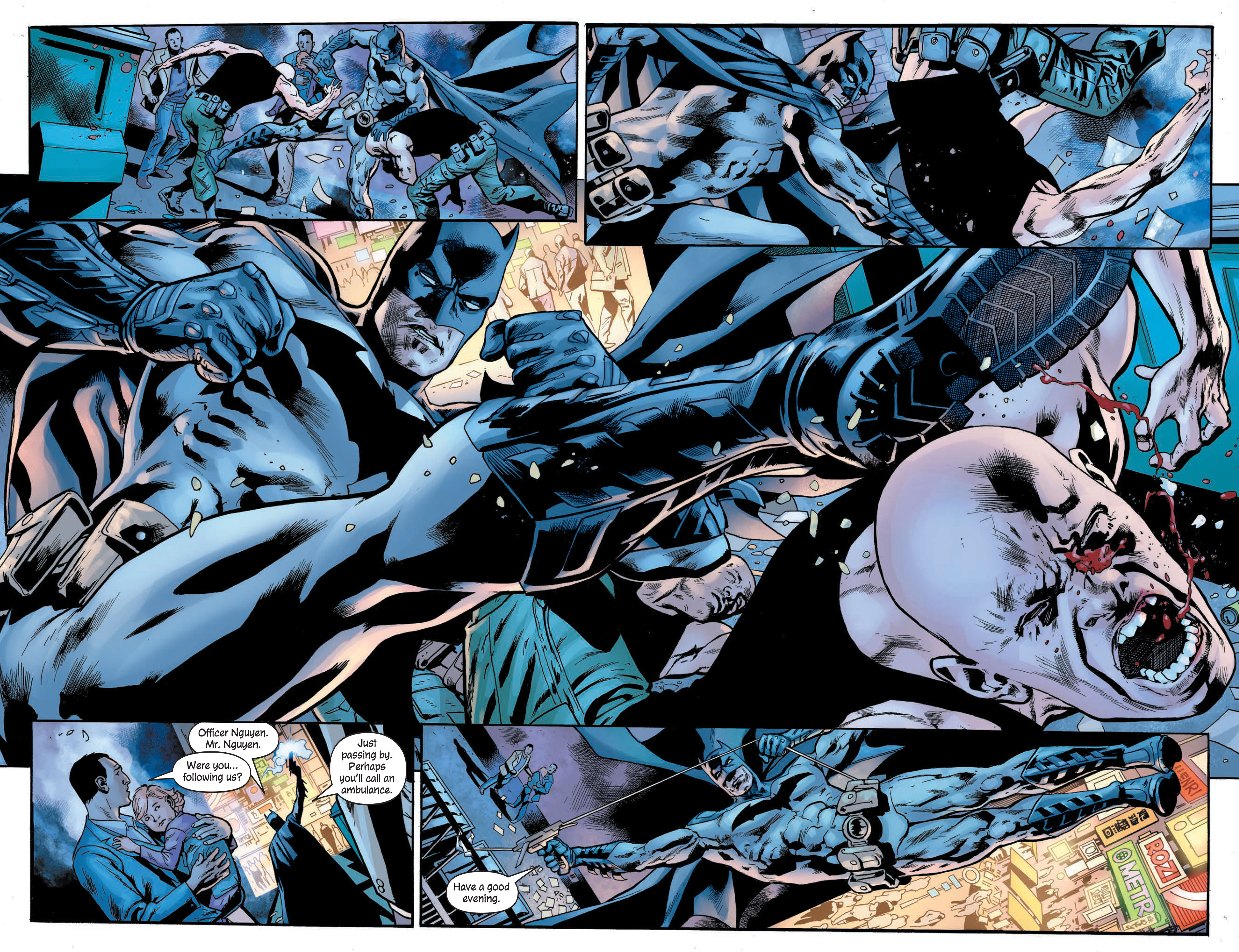 The Batman's Grave #1 Pages 8 and 9