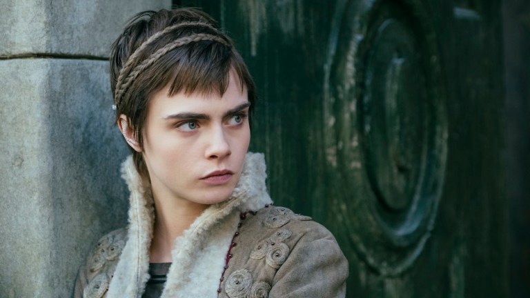 Cara Delevingne as Vignette Stonemoss in Carnival Row