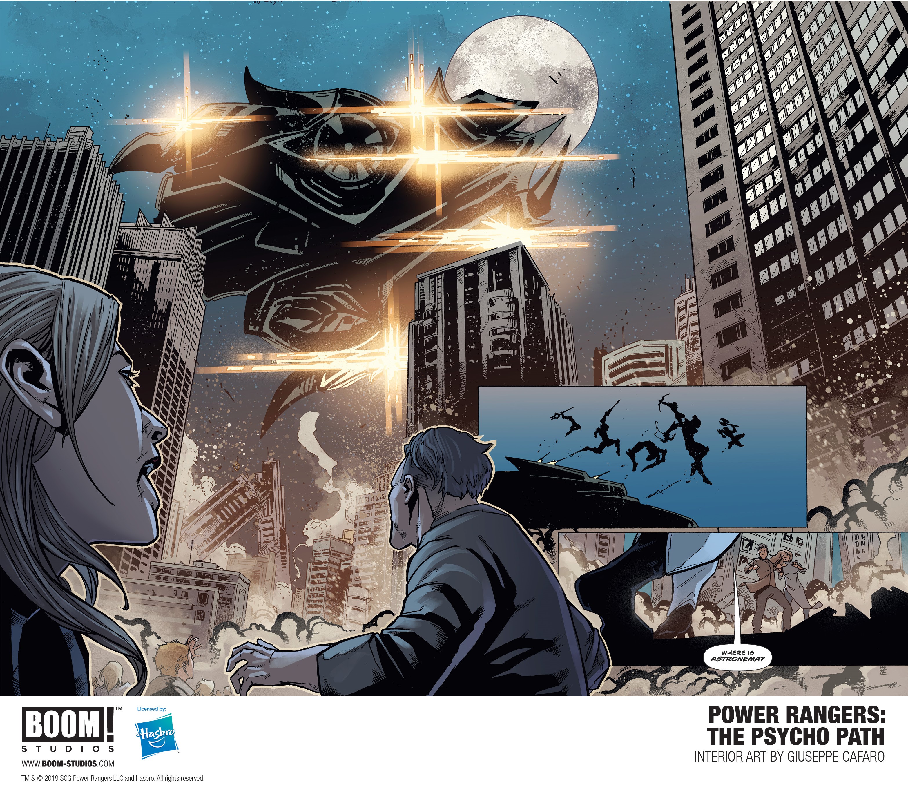Power Rangers The Psycho Path Pages 4-5