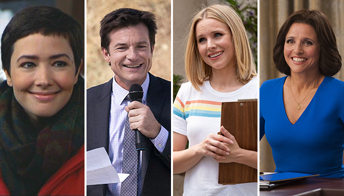 Northern Exposure, Arrested Development, The Good Place, and Veep