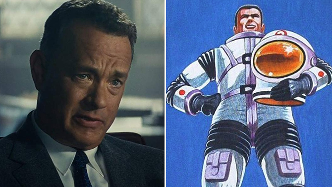 Tom Hanks in Bridge of Spies, Major Matt Mason; DreamWorks, Mattel