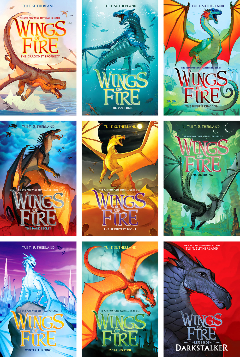how many copies of wings of fire books are there