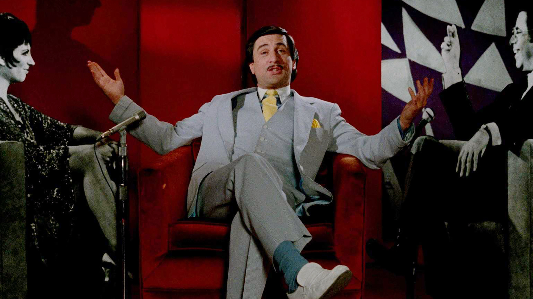 Robert De Niro and Jerry Lewis in The King of Comedy (1982)