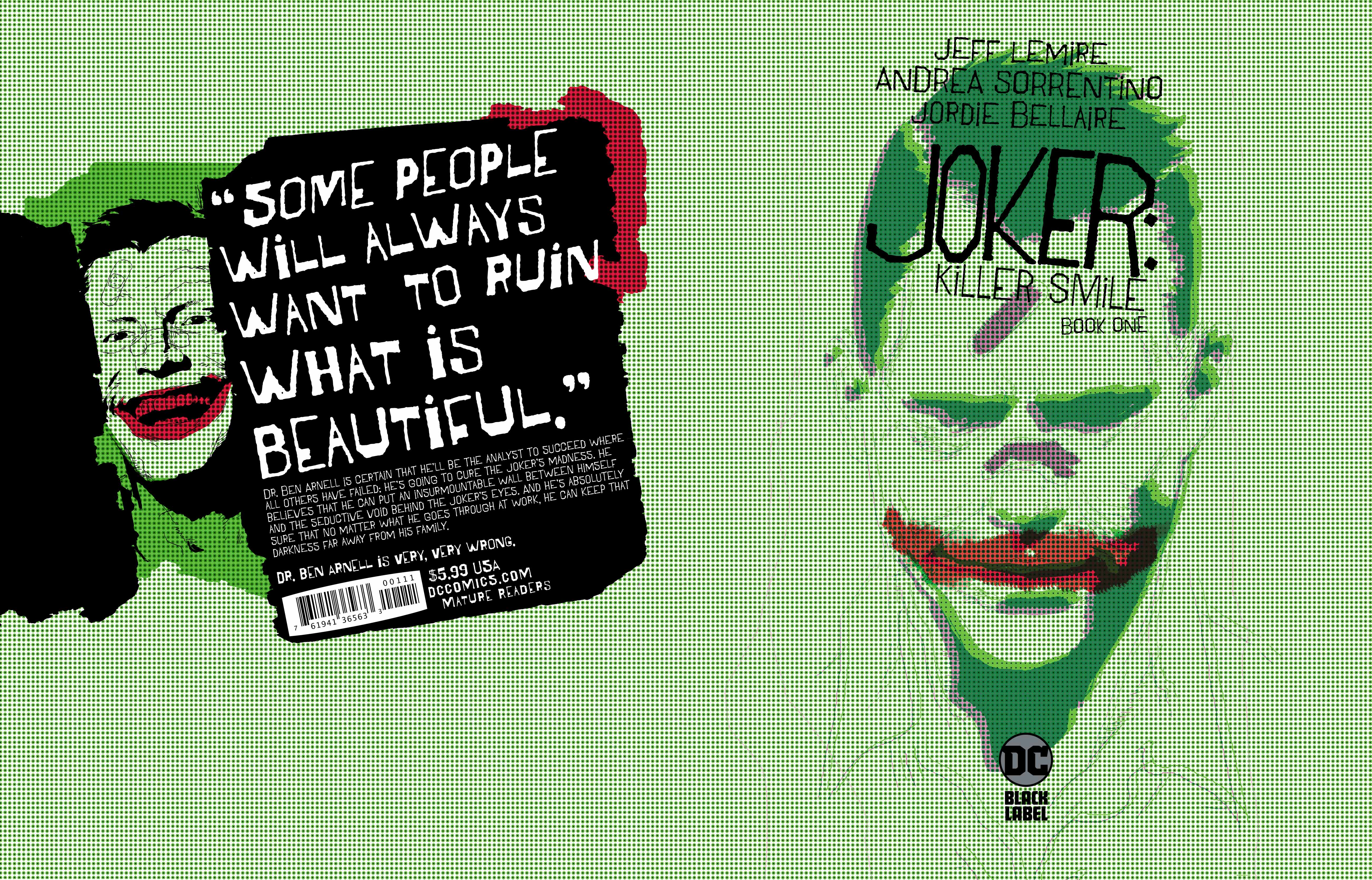 Joker Killer Smile 1 Preview Full Wrap Cover