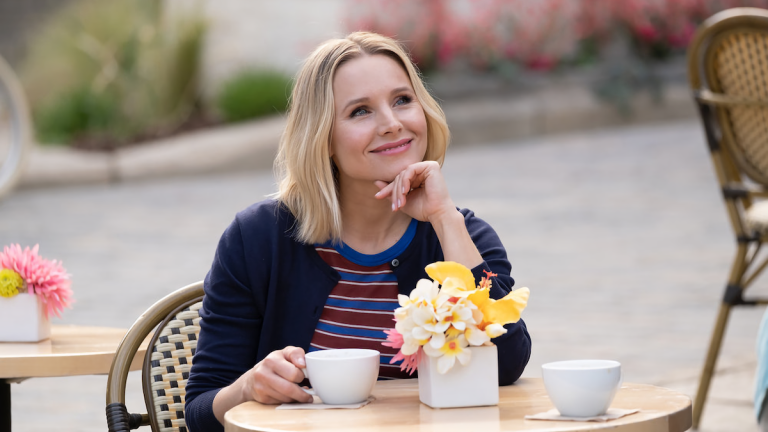 Kristen Bell as Eleanor Shellstrop in The Good Place