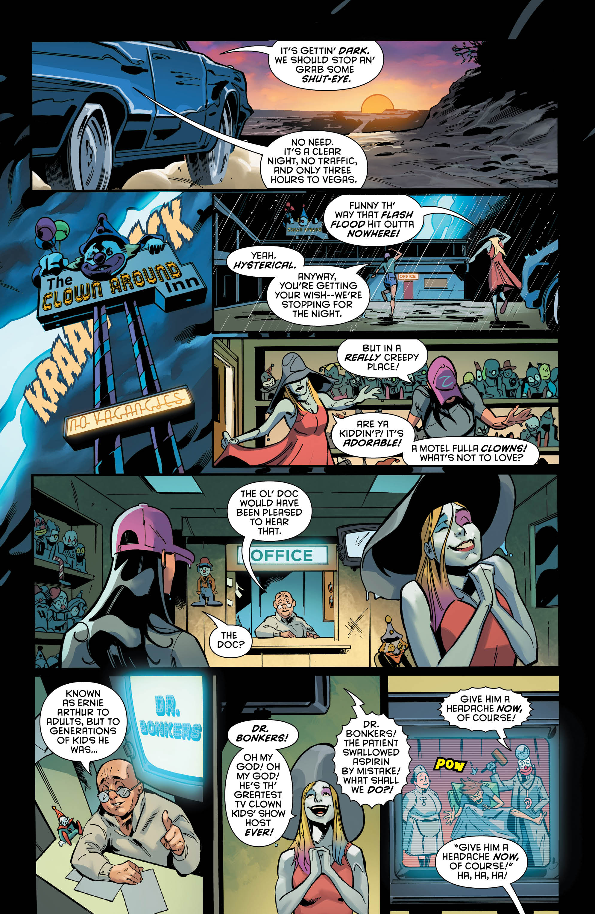 Secrets of Sinister House Harley Quinn Zatanna 3
