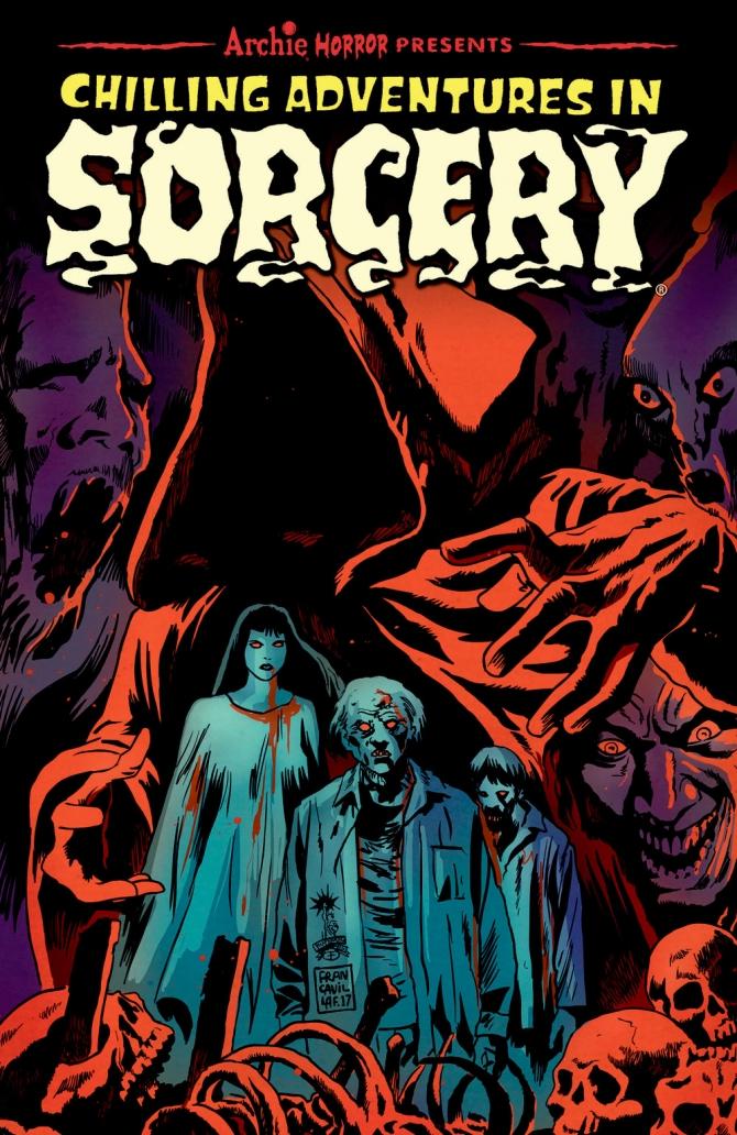 The Cover of Chilling Adventures in Sorcery