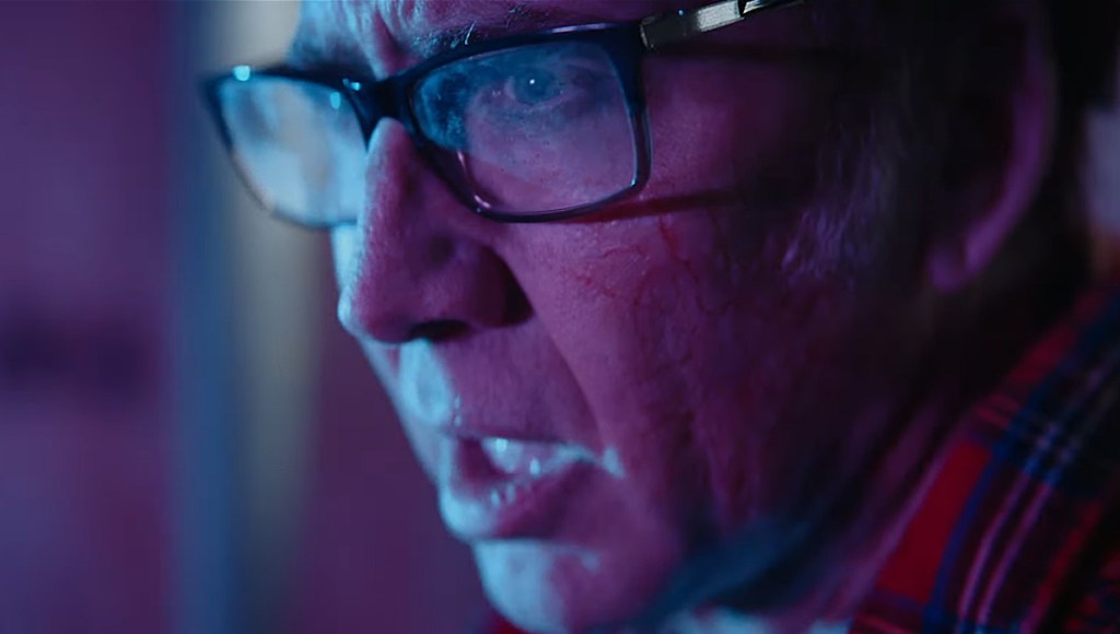 Nicolas Cage in Color Out of Space; RLJE Films