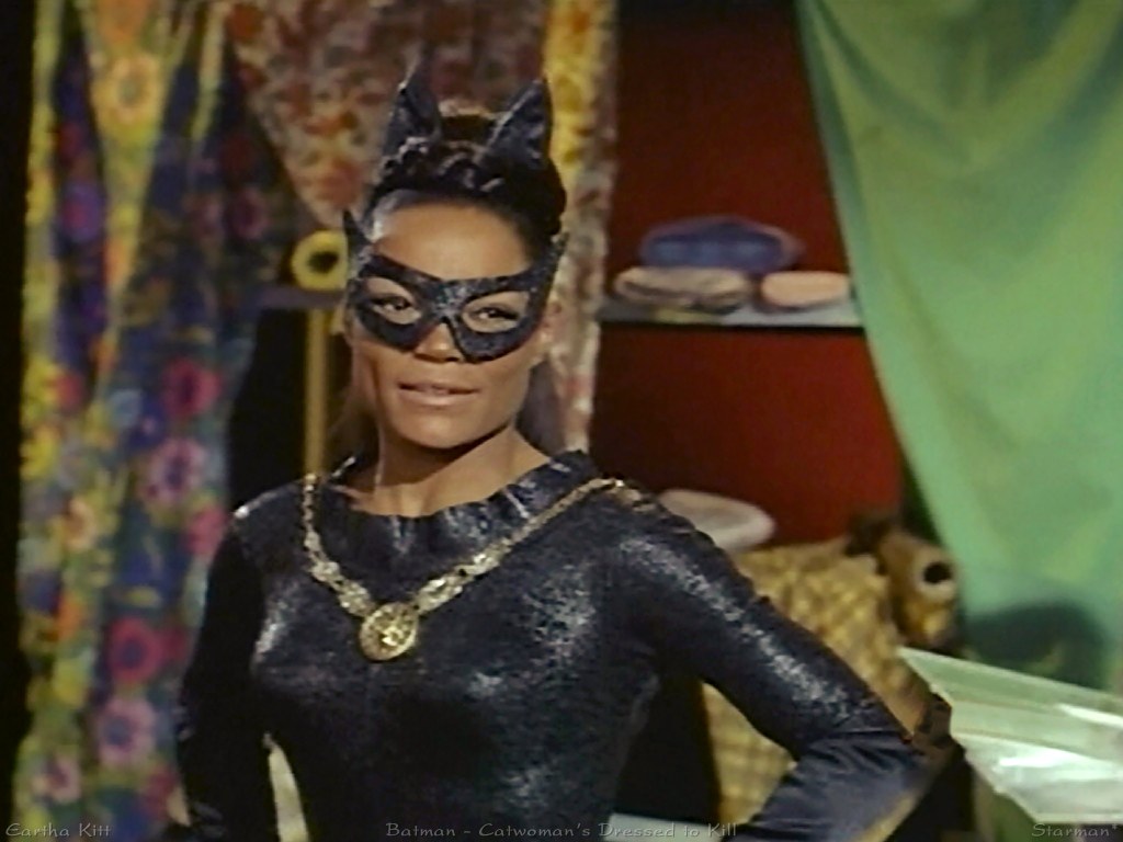Eartha Kitt as Catwoman in Batman '66