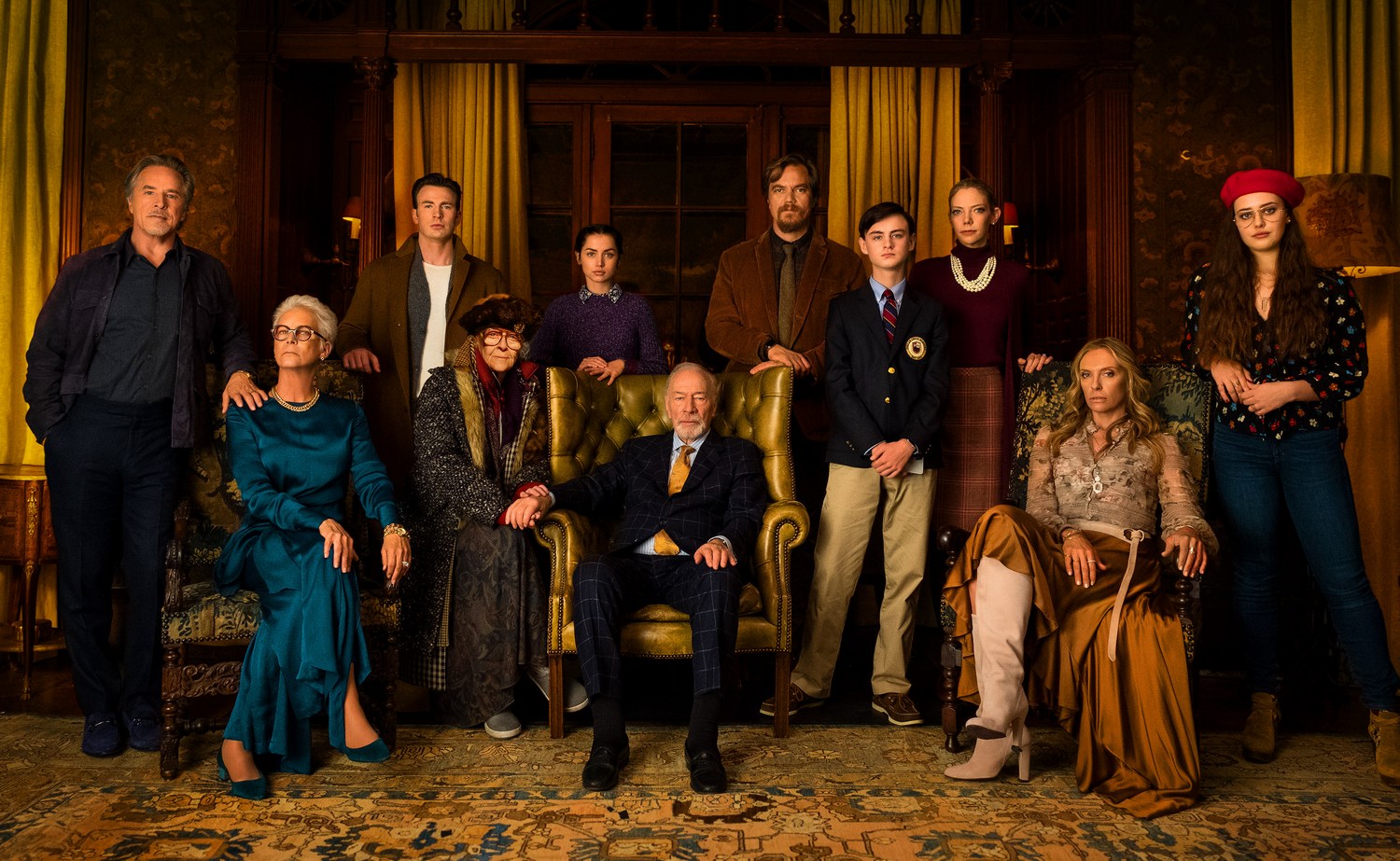 The Cast of Rian Johnson's Knives Out
