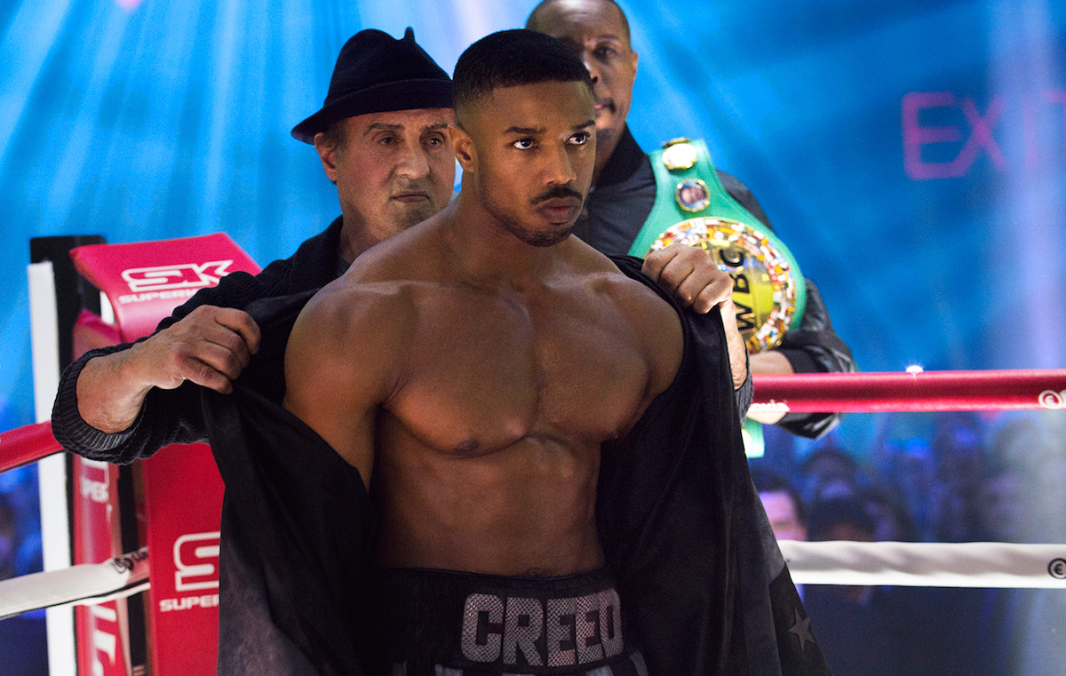 Michael B Jordan in Creed II