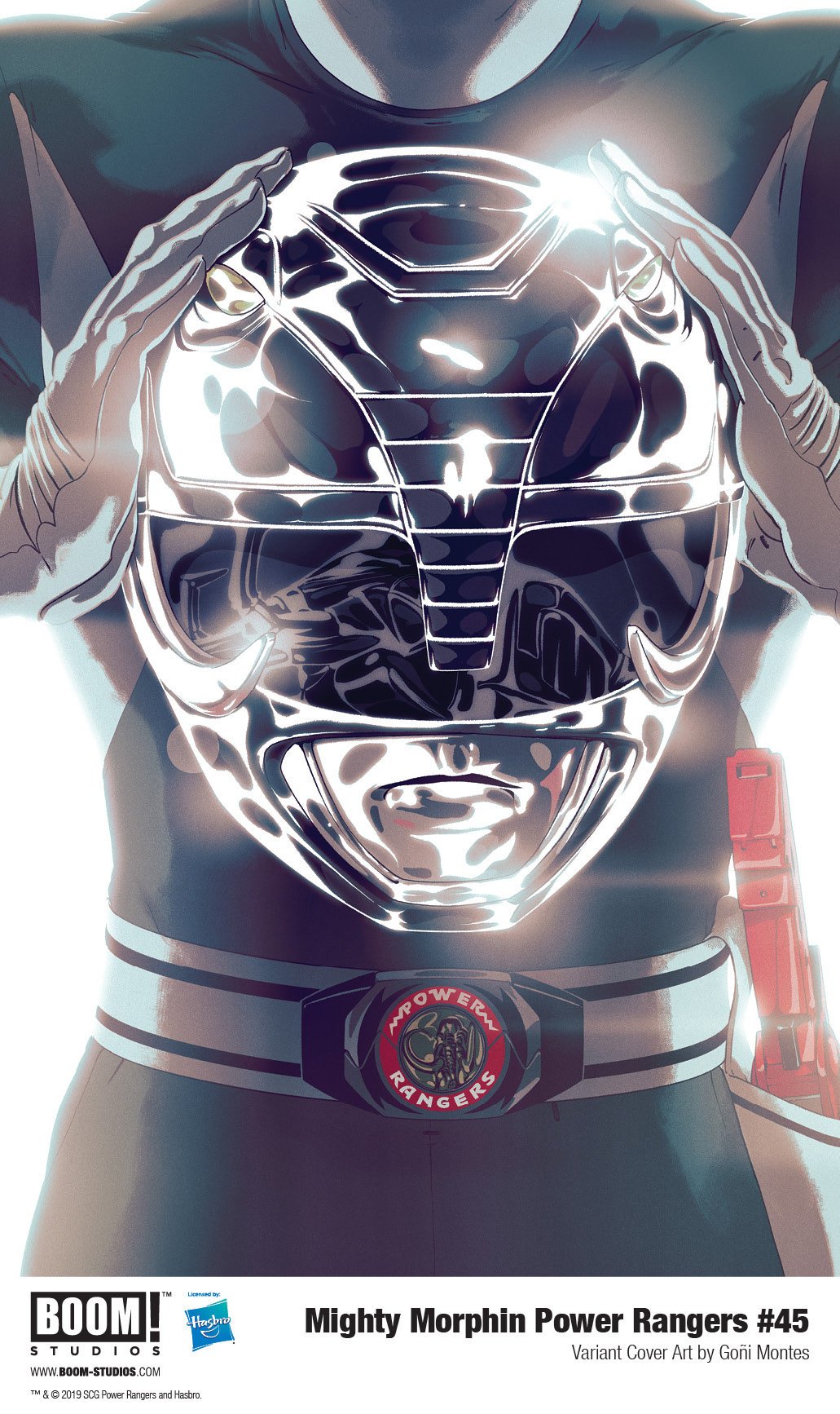 Mighty Morphin Power Rangers Issue 45 Foil Cover