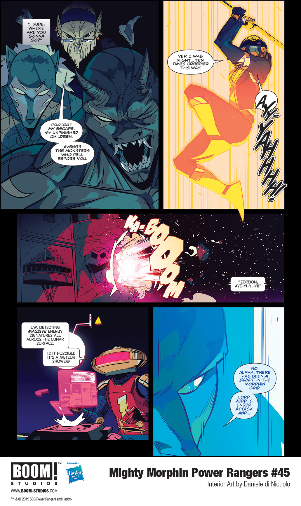 Mighty Morphin Power Rangers Issue 45 Page 3