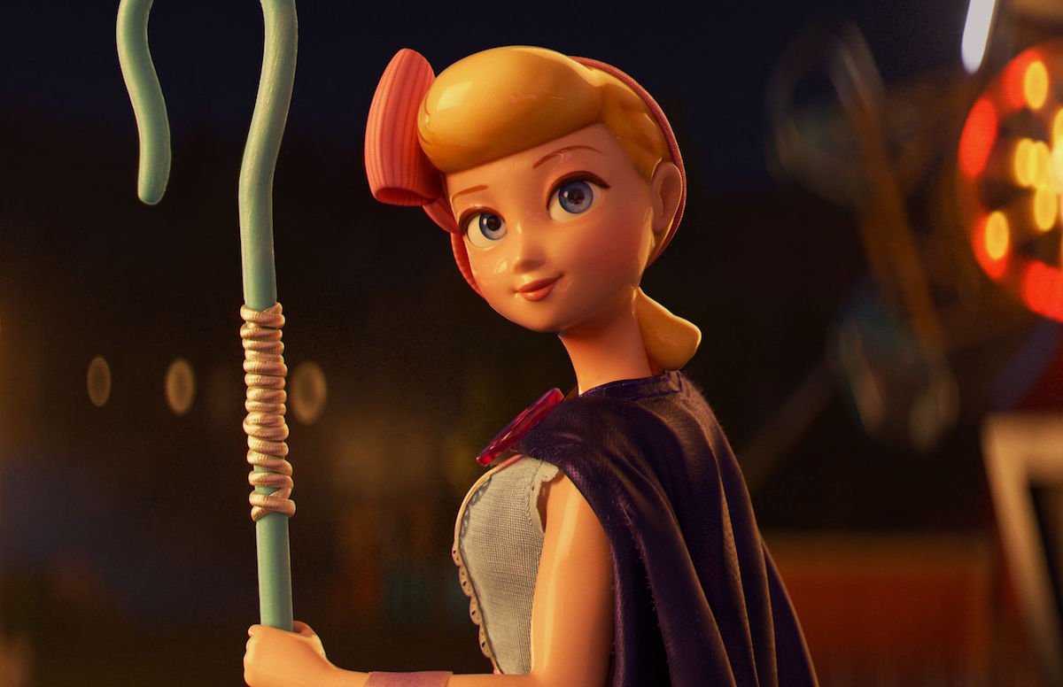 Pixar Bo Peep en la vida de la lámpara