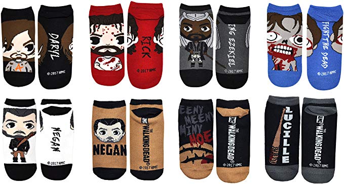 The Walking Dead Low Cut Socks
